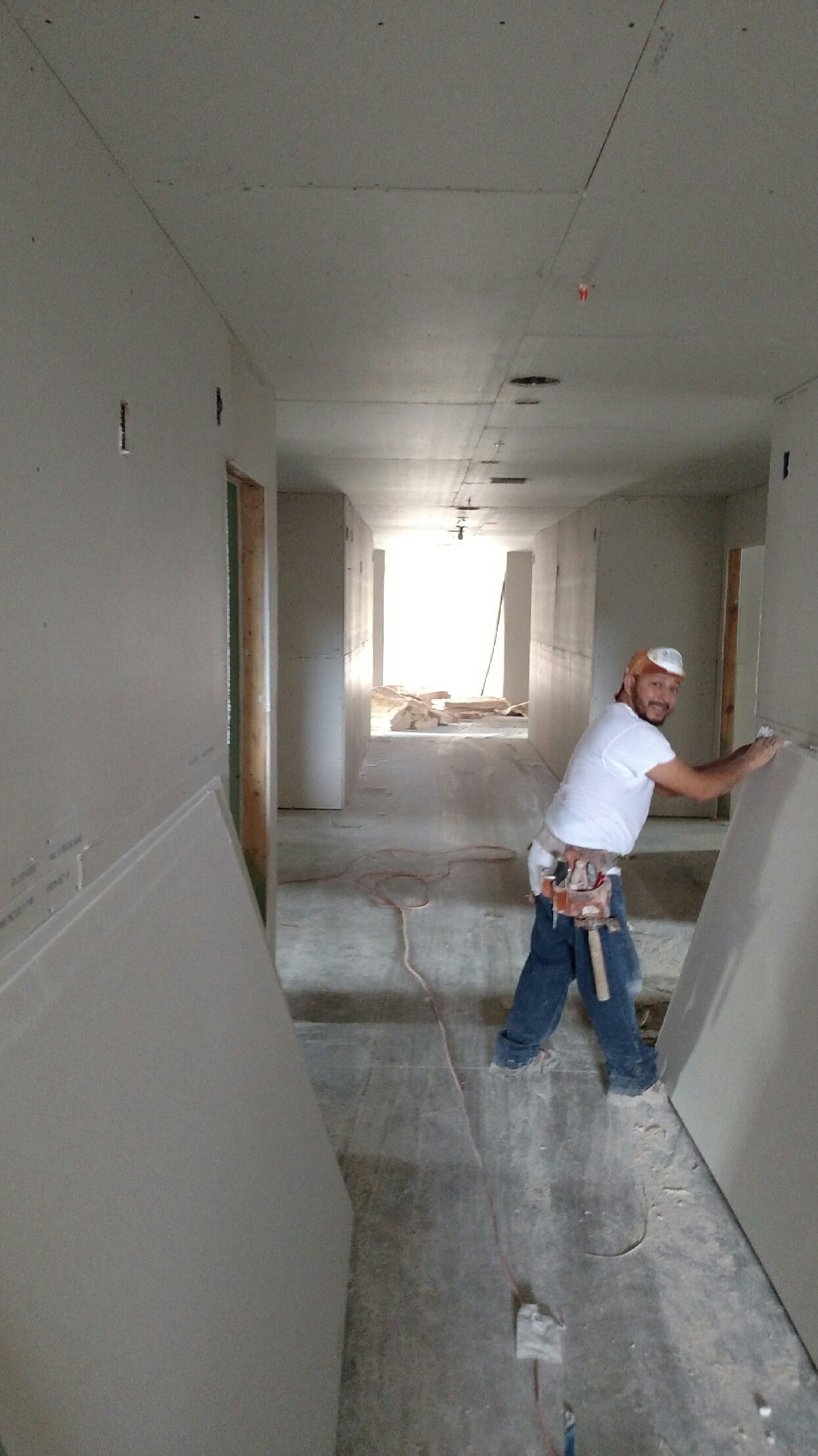 Construction progress on Riva Ridge Assisted Living in Leander TX