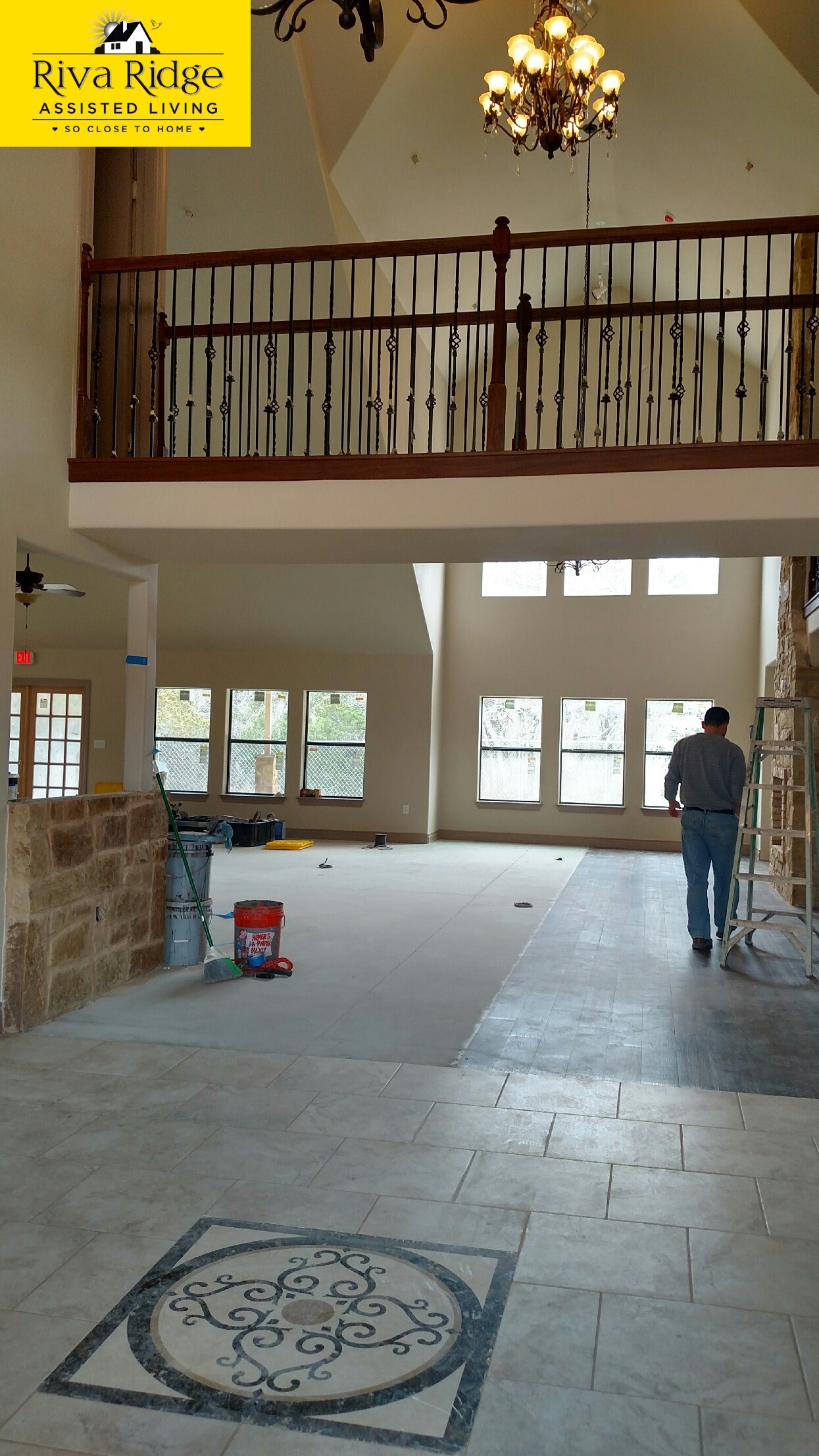 Progress on Riva Ridge Assisted Living in Leander, Texas