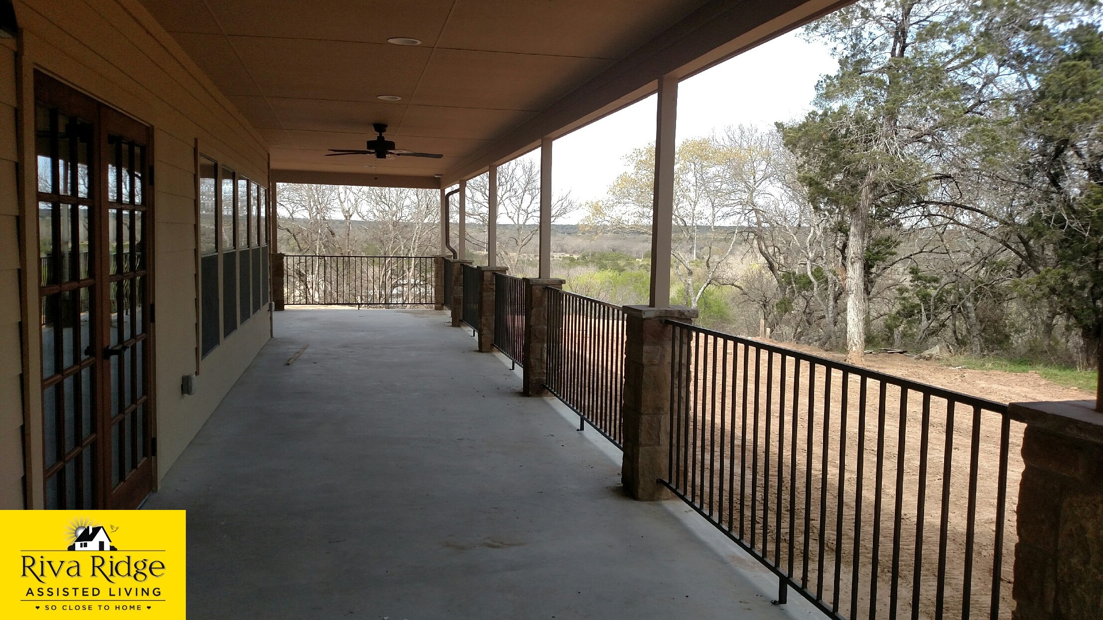 Construction progress at Riva Ridge Assisted Living in Leander TX